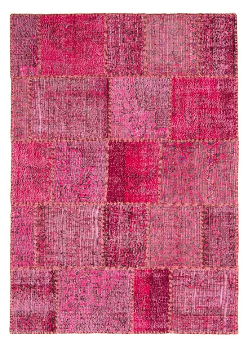 Patchwork Teppich 170x240cm - Orientteppich - mehrfarbig