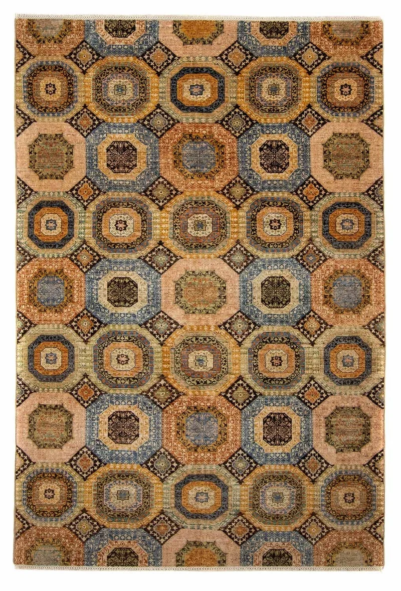 Designer Teppich 200x300cm - mehrfarbig