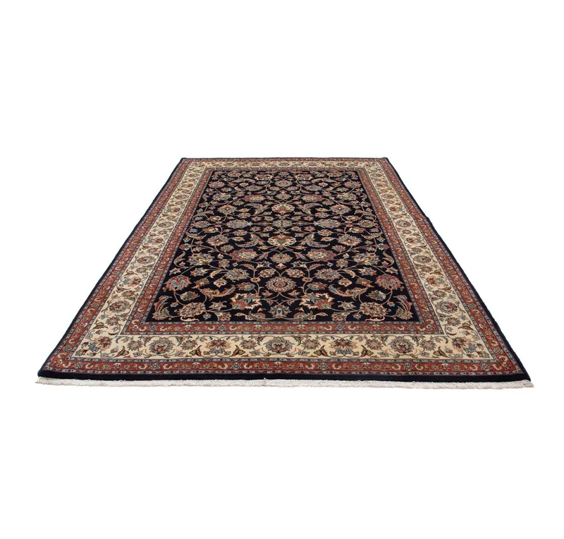 Maschad Teppich 194x302cm - Perserteppich - schwarz