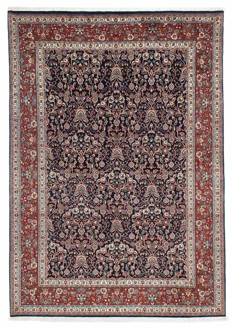 Moud Teppich 197x286cm - Perserteppich - schwarz