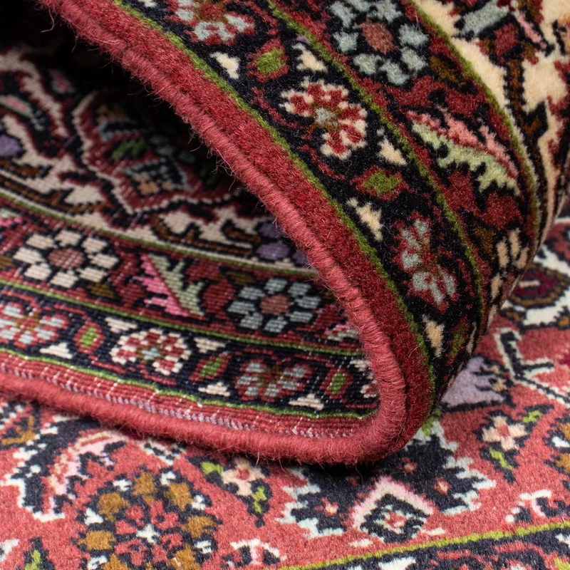 Bidjar - Zanjan Teppich 139x208cm - Perserteppich - rot