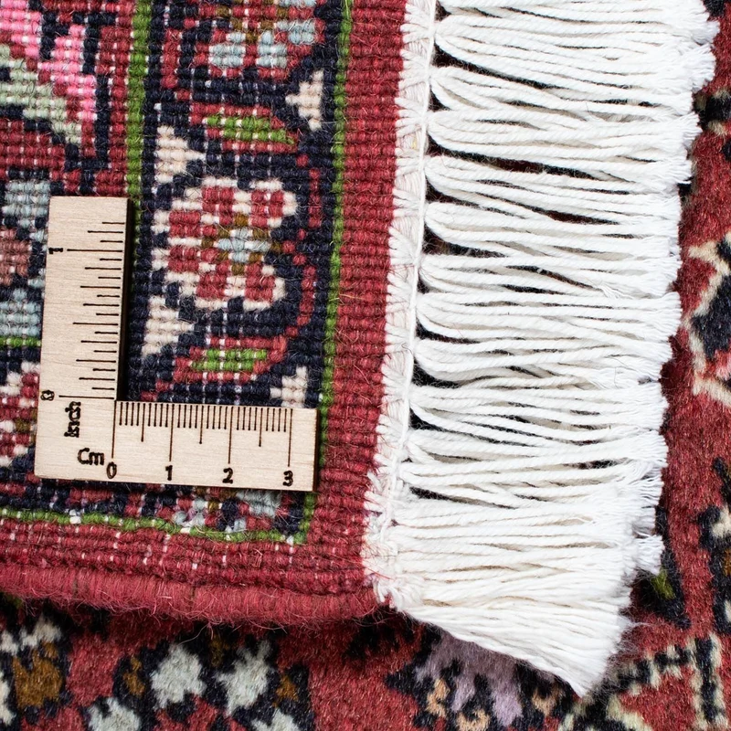 Bidjar - Zanjan Teppich 139x208cm - Perserteppich - rot