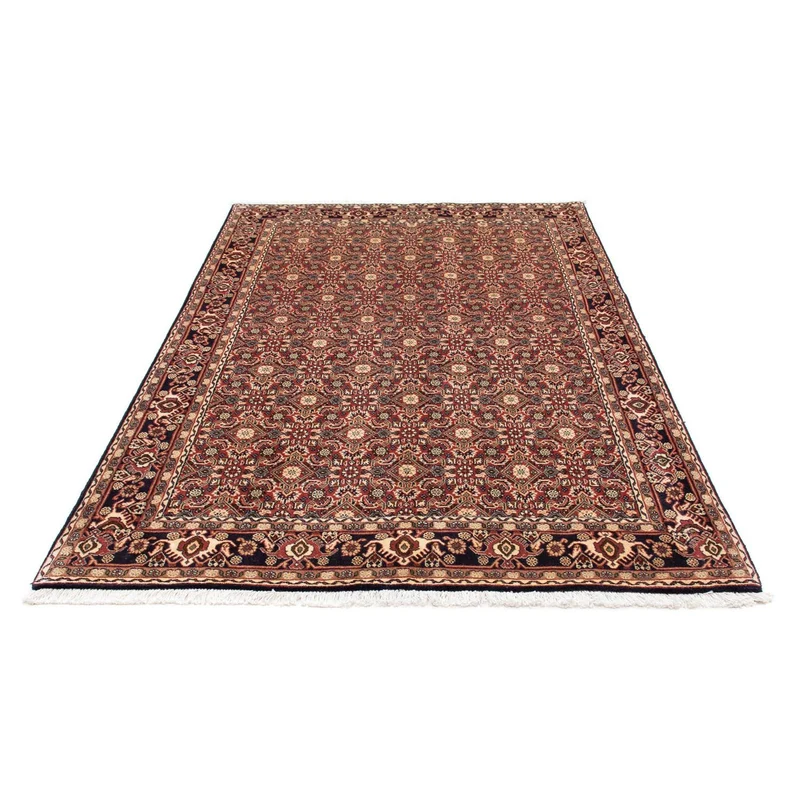 Bidjar - Zanjan Teppich 137x208cm - Perserteppich - rot