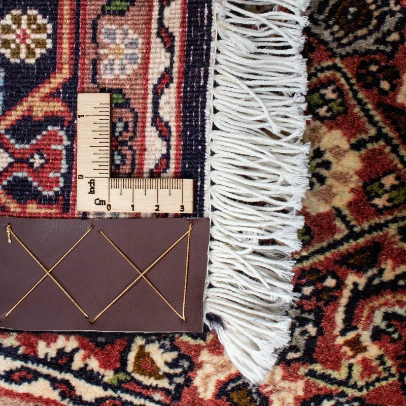 Bidjar - Zanjan Teppich 137x208cm - Perserteppich - rot