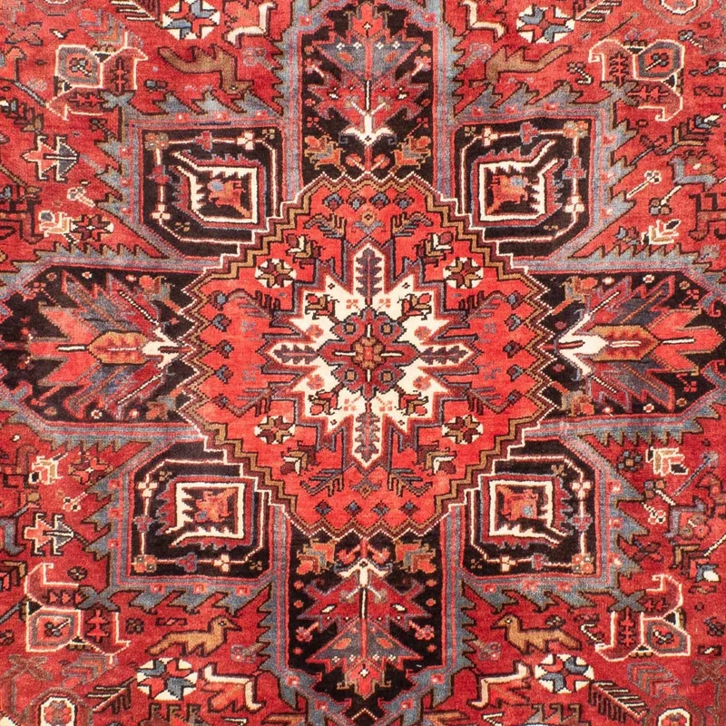 Heriz Teppich 215x300cm - Perserteppich - rot