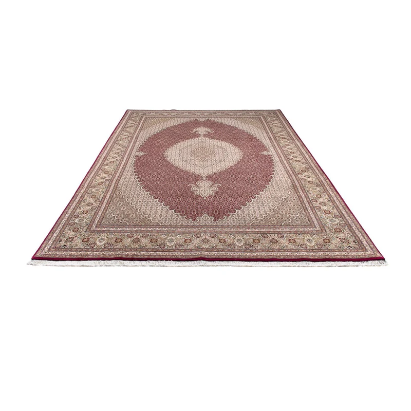 Täbriz Teppich 200x308cm - Perserteppich - dunkelrot