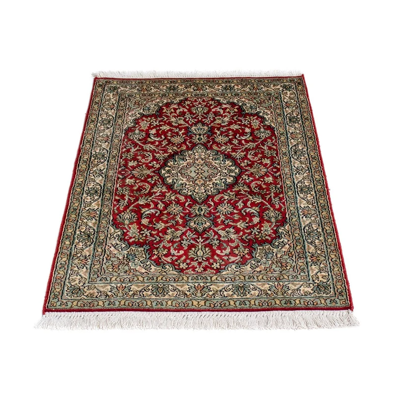 Kaschmar Teppich 62x95cm - Orientteppich - dunkelrot