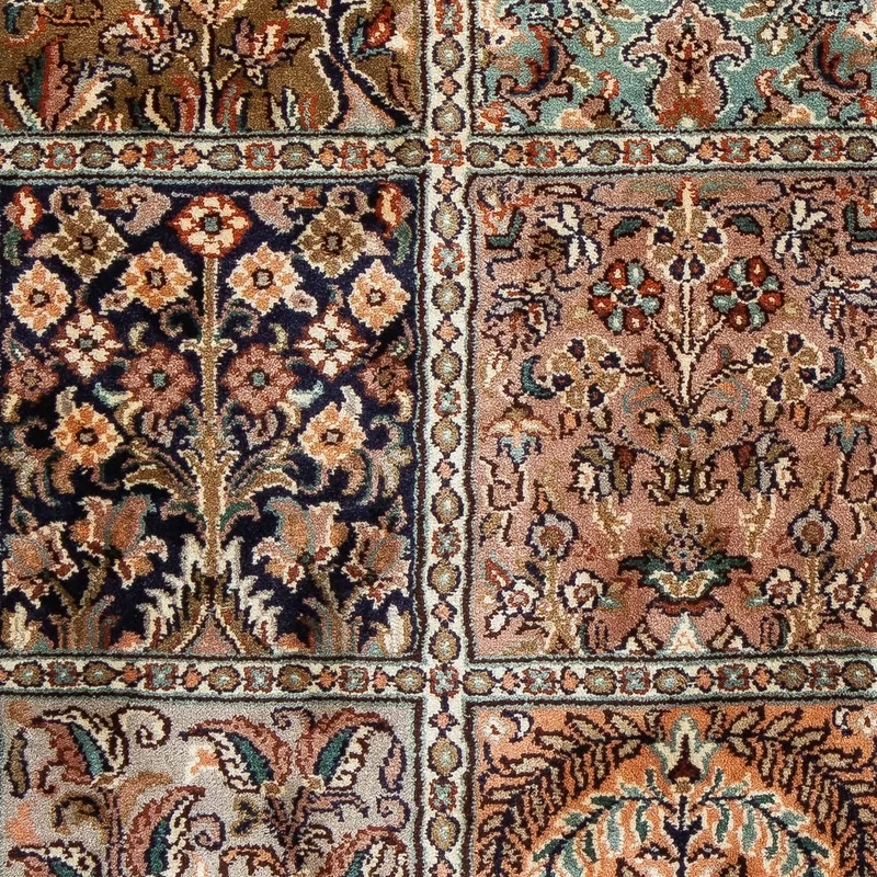 Kaschmar Teppich 62x89cm - Perserteppich - mehrfarbig