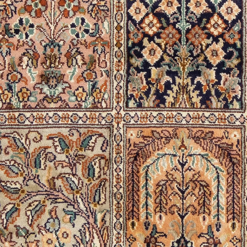 Kaschmar Teppich 63x96cm - Orientteppich - mehrfarbig