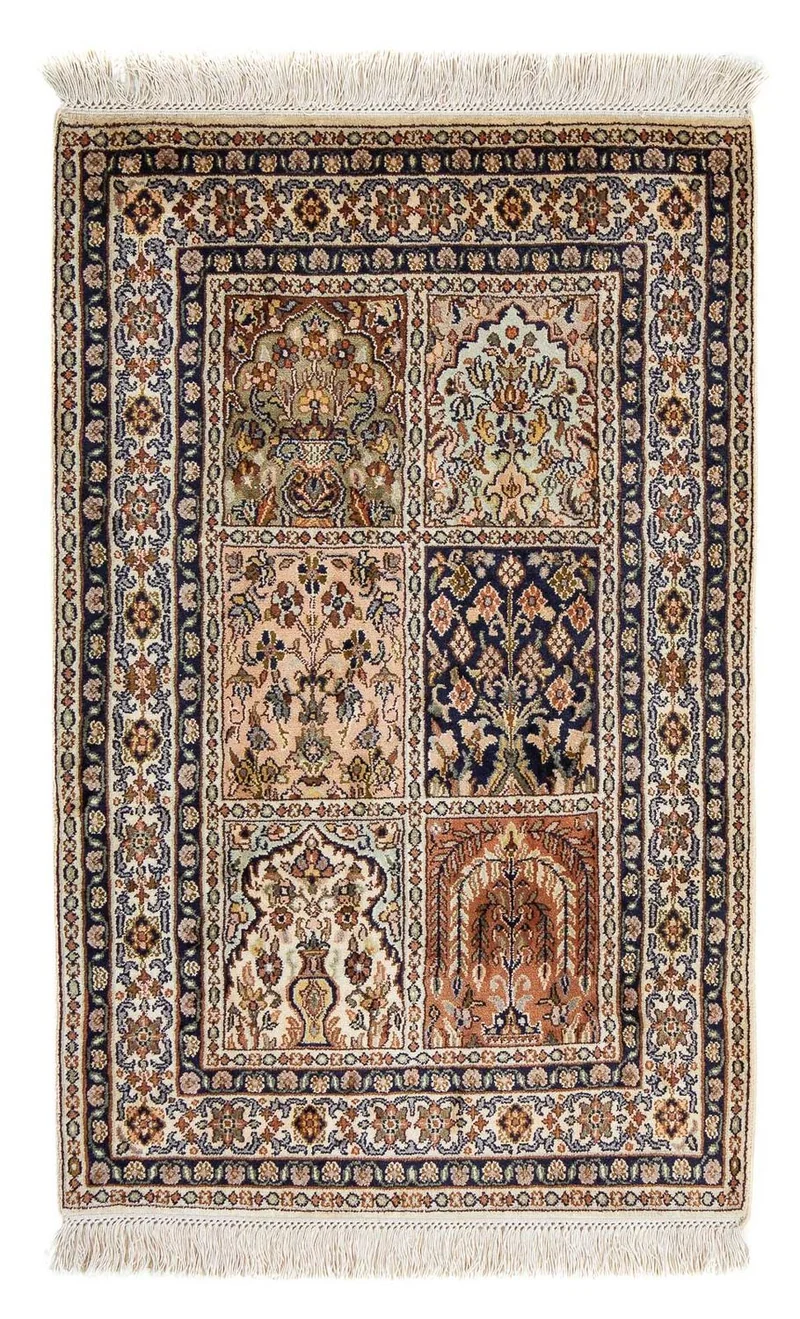 Kaschmar Teppich 62x94cm - Perserteppich - mehrfarbig