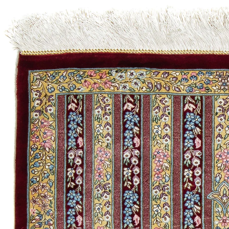 Ghom Teppich 60x86cm - Perserteppich - mehrfarbig