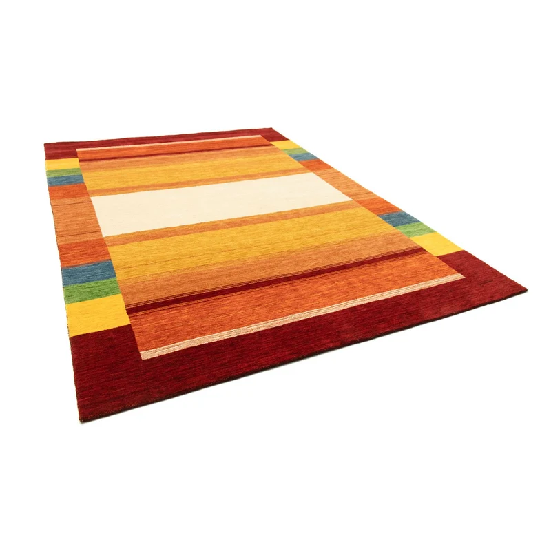 Gabbeh Teppich Softy 200x300cm - Wollteppich - mehrfarbig