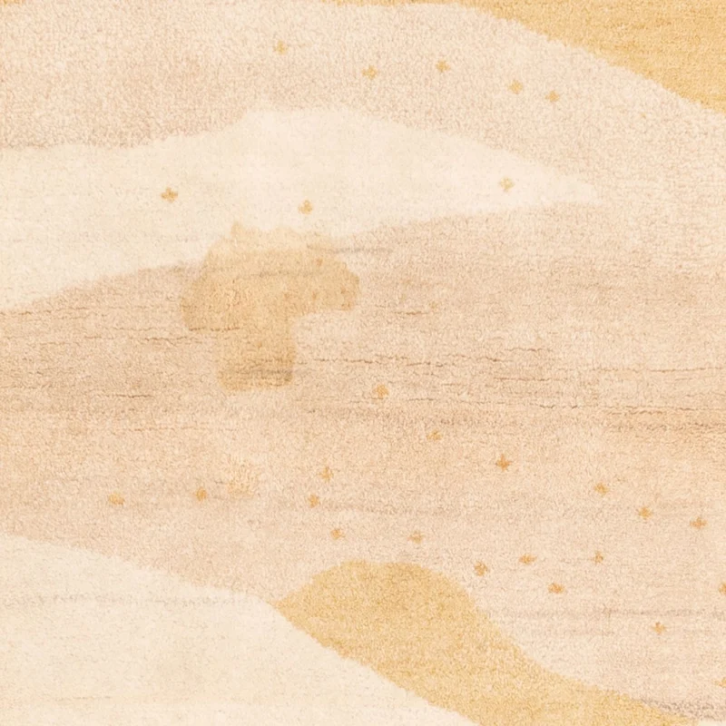 Läufer Gabbeh - Indus - 75 x 234 cm - hellbeige