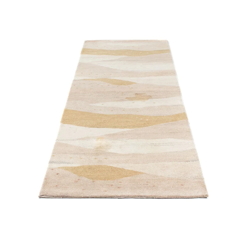 Läufer Gabbeh - Indus - 75 x 234 cm - hellbeige