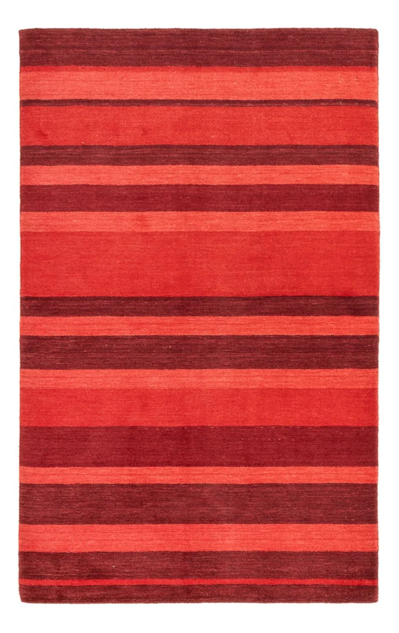Loribaft Loom Teppich 120x185cm - Wollteppich - rot