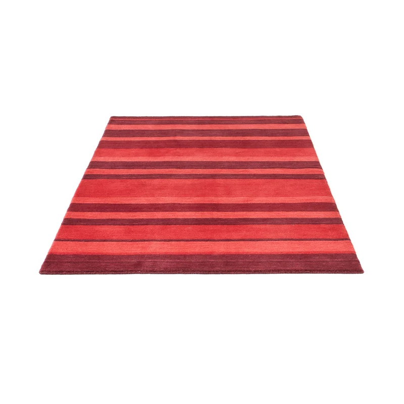Loribaft Loom Teppich 120x185cm - Wollteppich - rot