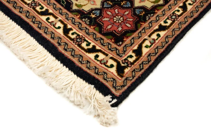 Täbriz - 50 Raj Teppich 102x151cm - Perserteppich - mehrfarbig