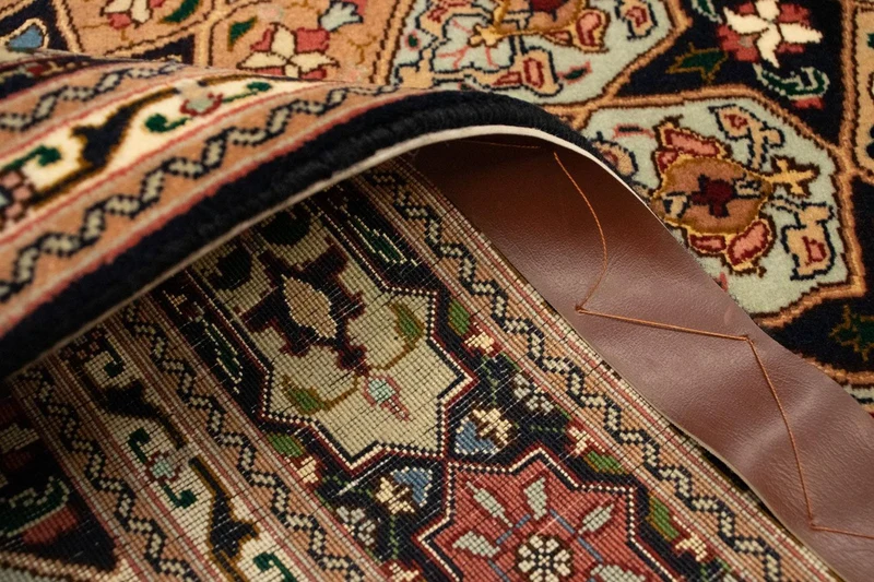 Täbriz - 50 Raj Teppich 102x151cm - Perserteppich - mehrfarbig