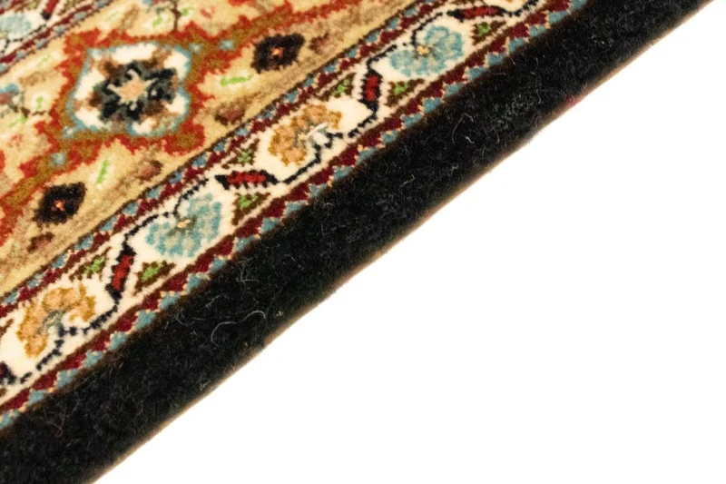 Täbriz - 50 Raj Teppich 82x129cm - Perserteppich - dunkelblau