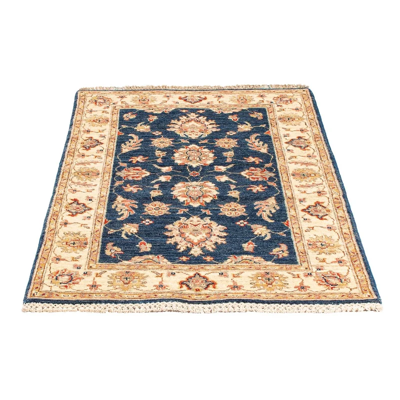 Ziegler Teppich 83x122cm - Orientteppich - dunkelblau