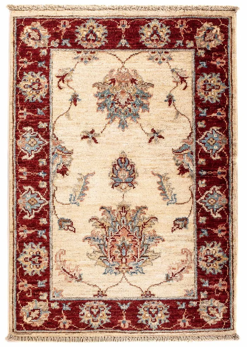Ziegler Teppich 62x91cm - Orientteppich - beige