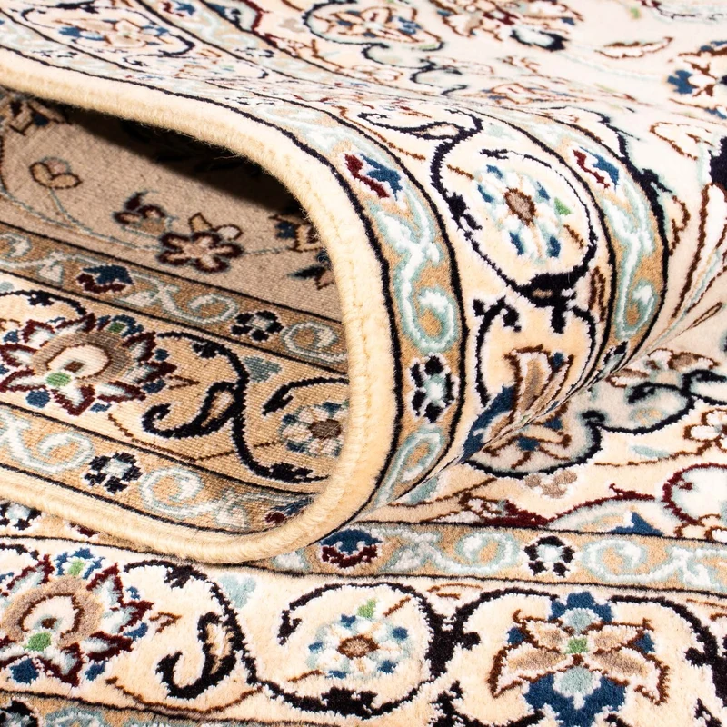 Nain - 9La Teppich 113x175cm - Perserteppich - beige
