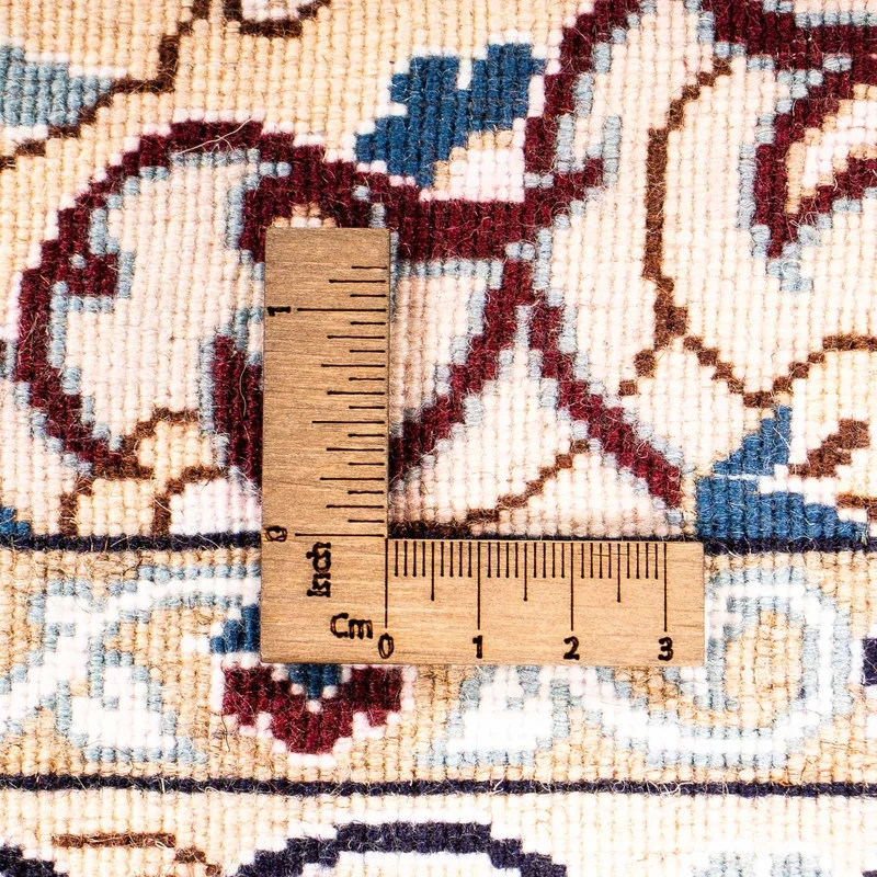 Nain - 9La Teppich 113x175cm - Perserteppich - beige