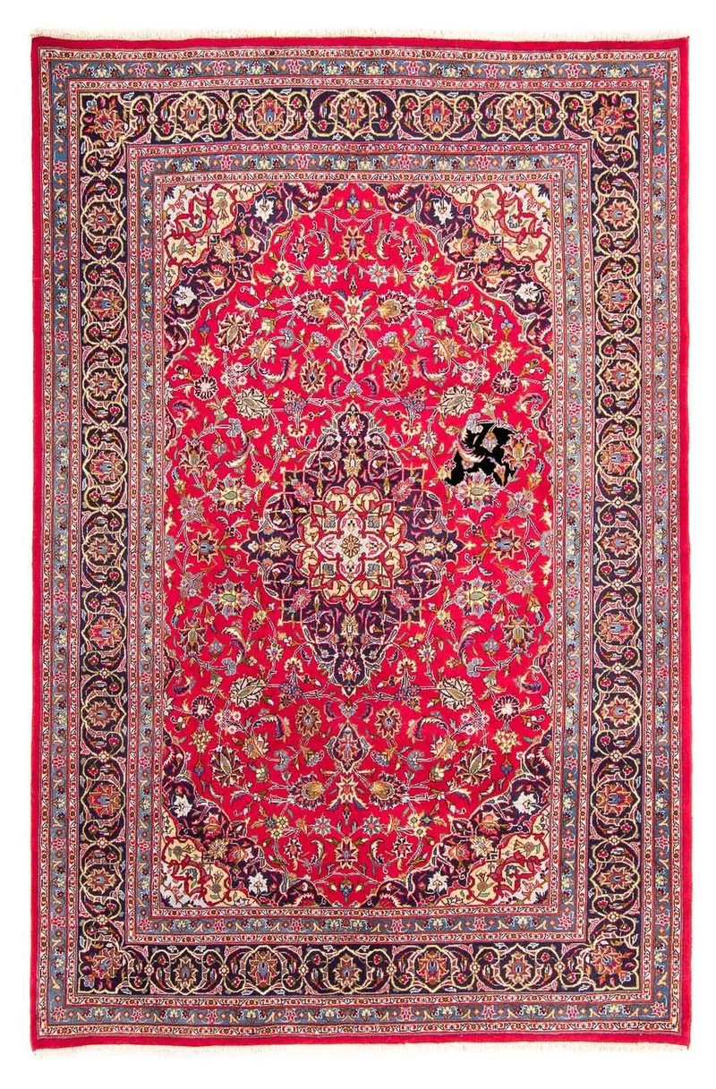 Kaschmar Teppich 200x300cm - Perserteppich - rot