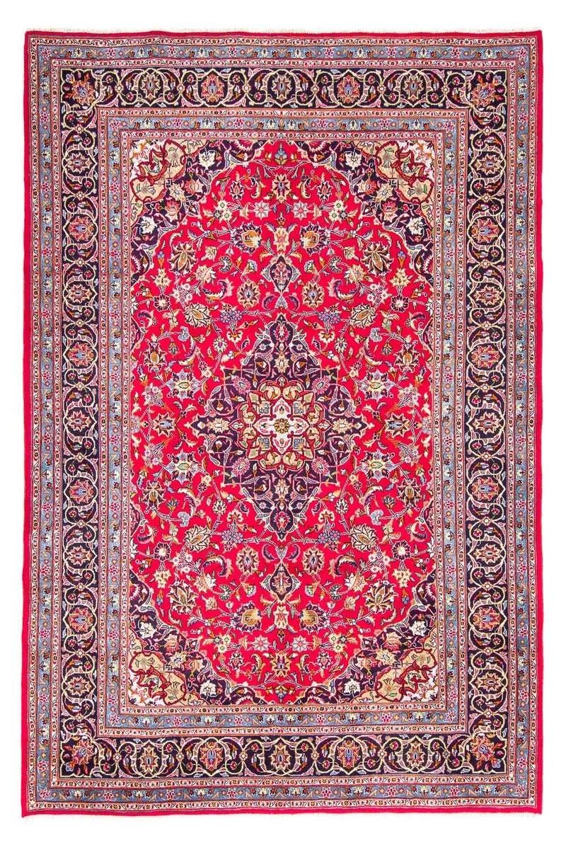 Kaschmar Teppich 200x300cm - Perserteppich - rot