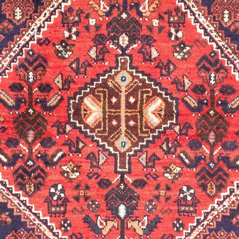Shiraz Teppich 118x164cm - Perserteppich - dunkelblau