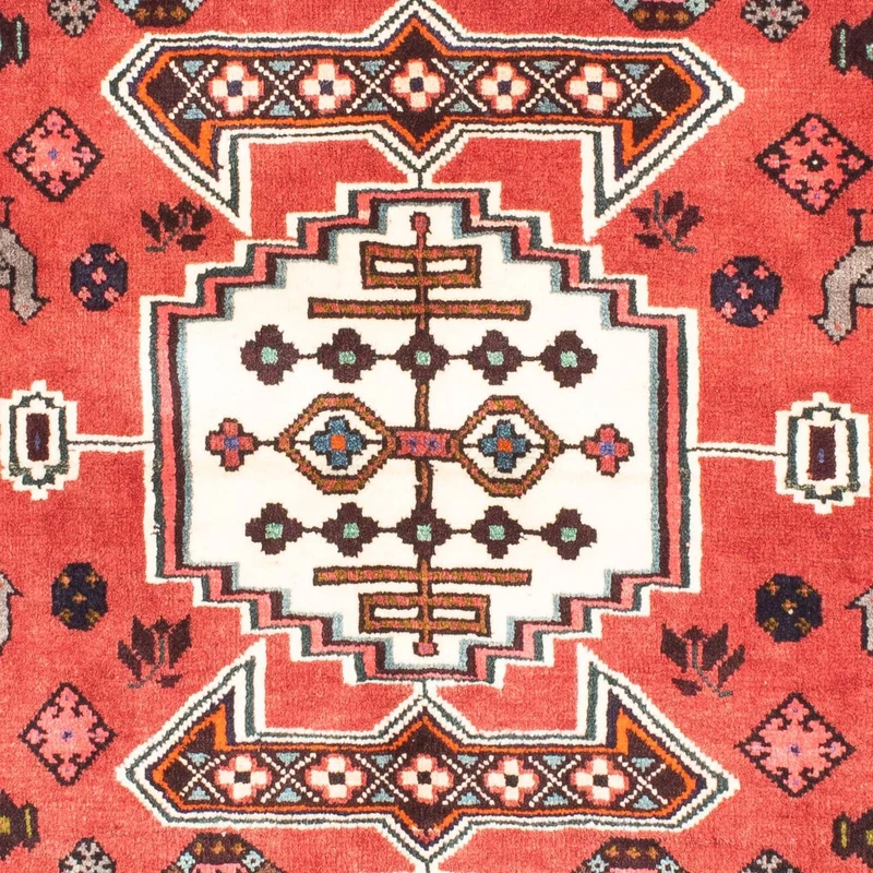Perserteppich - Nomadic 116 x 170 cm - dunkelrot