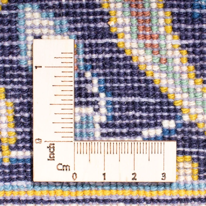 Perserteppich - Keshan quadratisch - 395 x 410 cm - dunkelblau