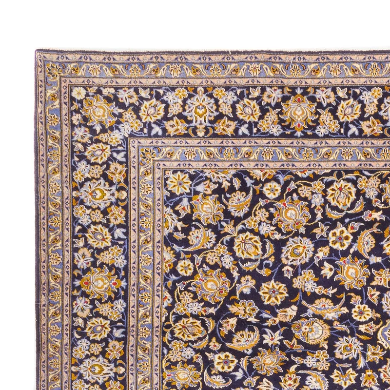Perserteppich - Keshan - 318 x 420 cm - dunkelblau