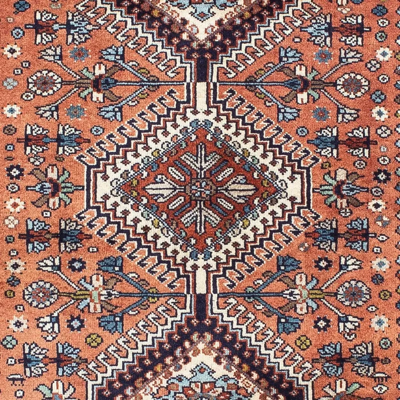 Yalameh Teppich 100x152cm - Perserteppich - hellrot