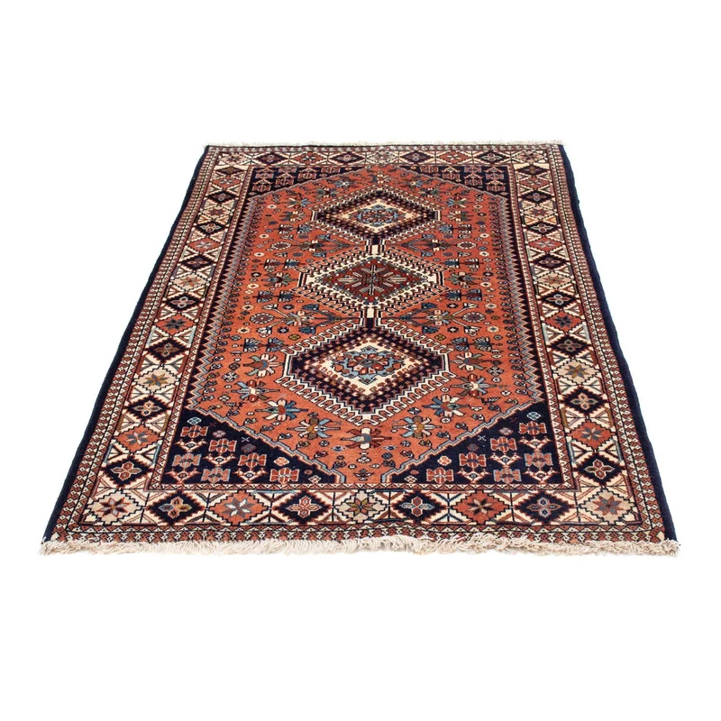 Yalameh Teppich 100x152cm - Perserteppich - hellrot