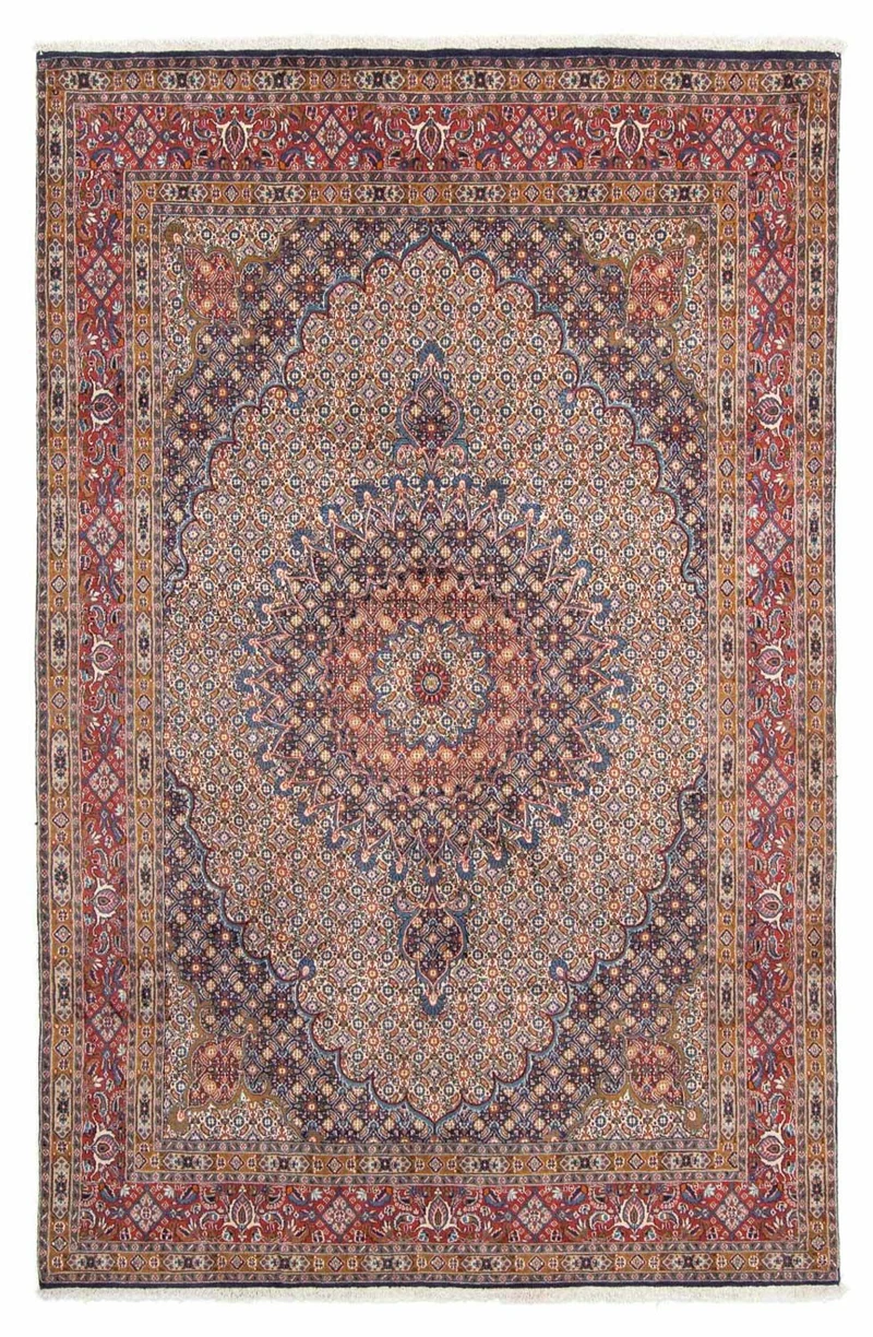 Moud Teppich 198x298cm - Perserteppich - mehrfarbig