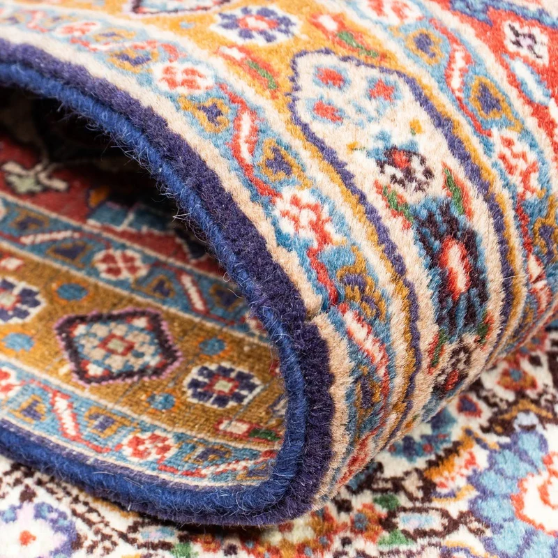 Moud Teppich 198x298cm - Perserteppich - mehrfarbig