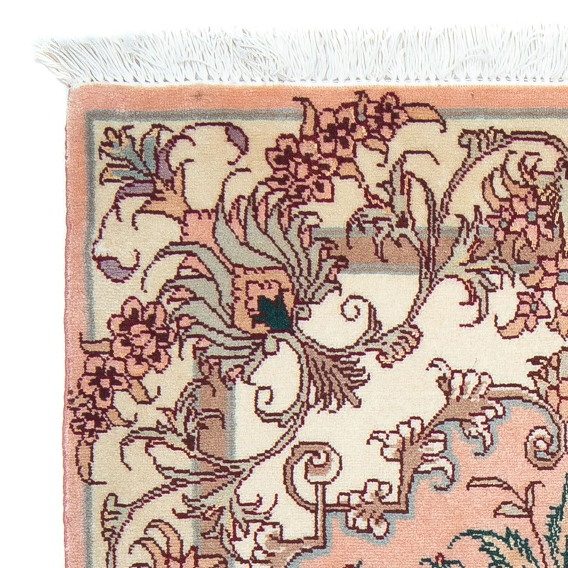 Täbriz - 50 Raj Teppich 60x90cm - Perserteppich - beige