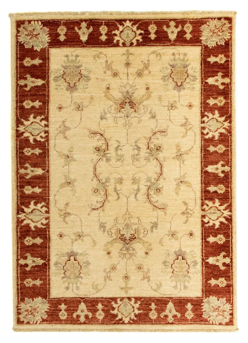 Ziegler Teppich 82x116cm - Orientteppich - beige