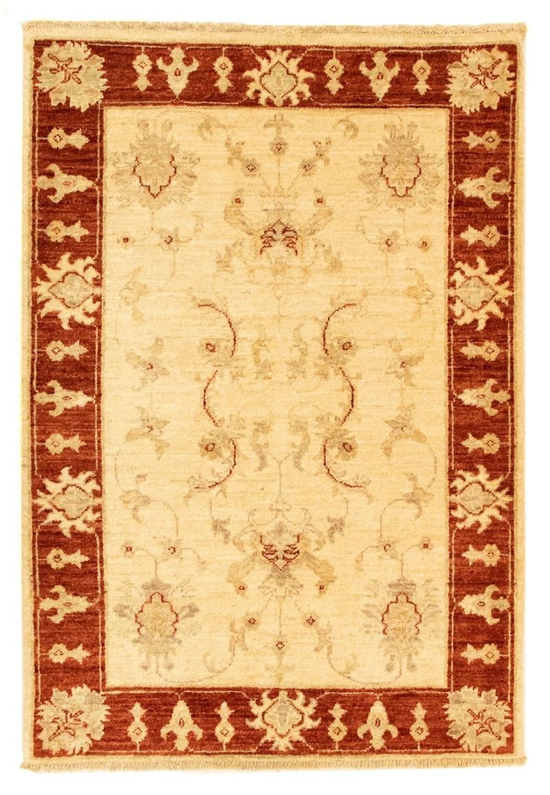 Ziegler Teppich 83x115cm - Orientteppich - beige