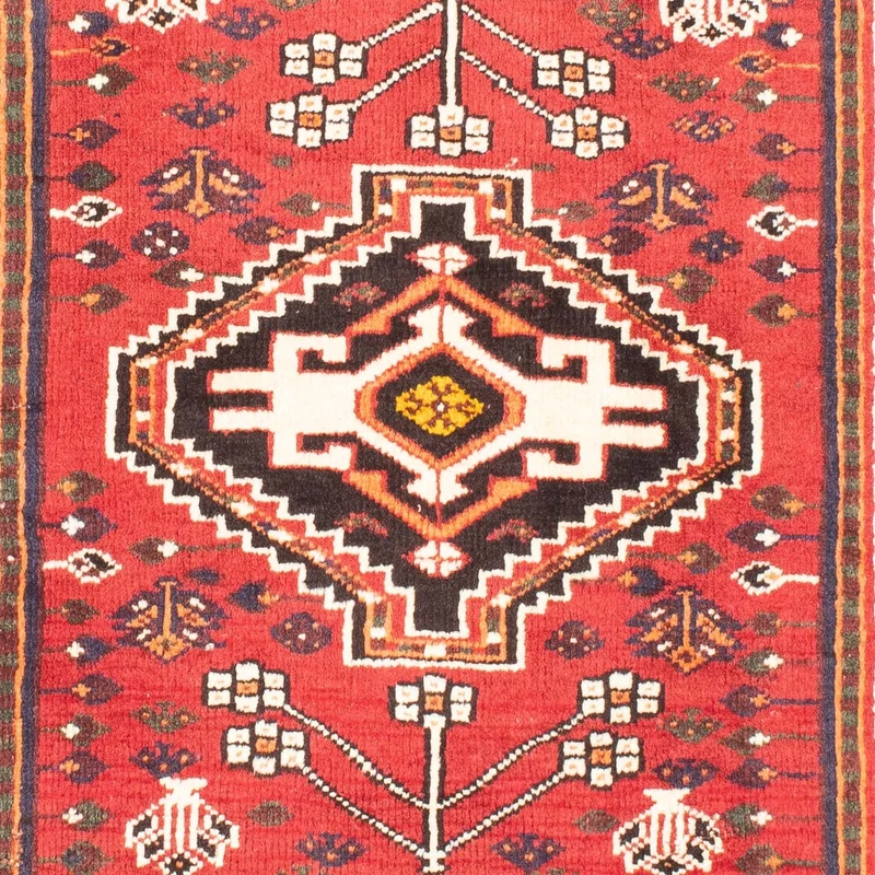 Shiraz Teppich 110x147cm - Perserteppich - rot