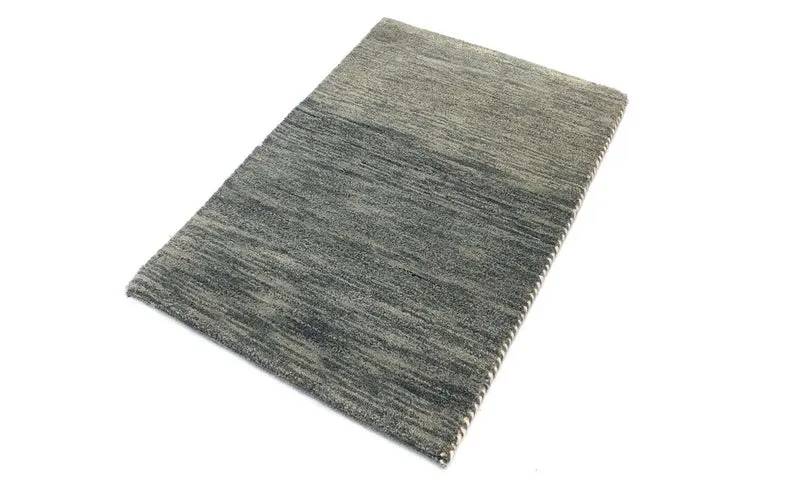 Gabbeh Teppich - Indus 60 x 90 cm - hellgrau