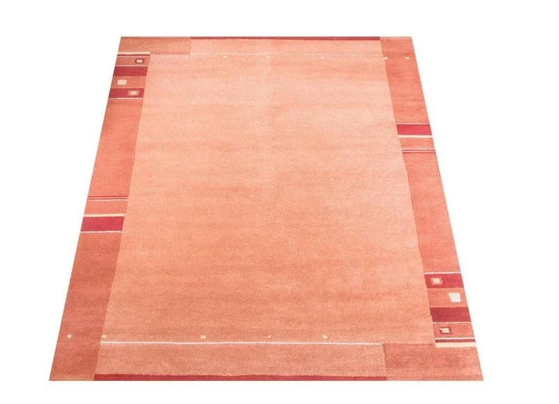 Nepal Teppich 70 x 140 cm - orange