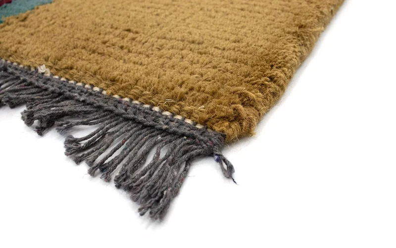 Nepal Teppich 70 x 140 cm - beige