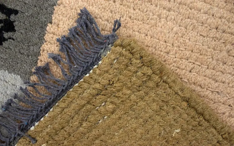 Nepal Teppich 70 x 140 cm - beige