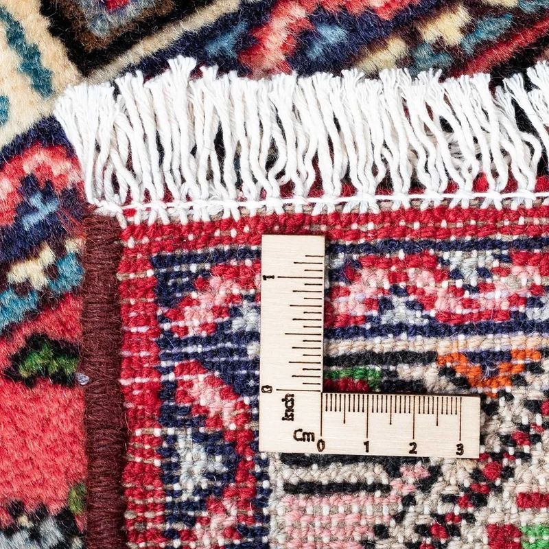Hamadan Teppich 79x118cm - Perserteppich - rot