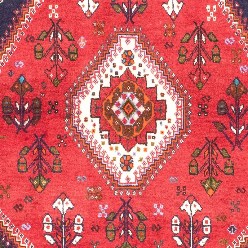 Ghashghai Teppich 107x147cm - Perserteppich - dunkelblau