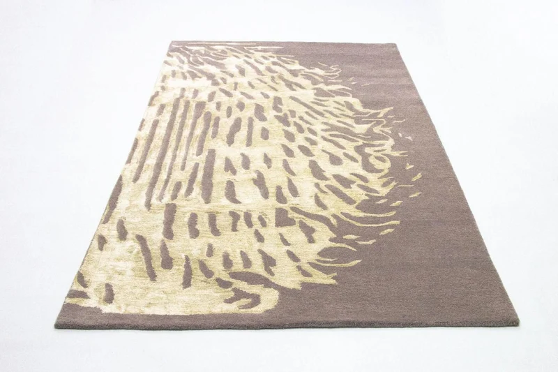 Designer Teppich 153x242cm - flieder