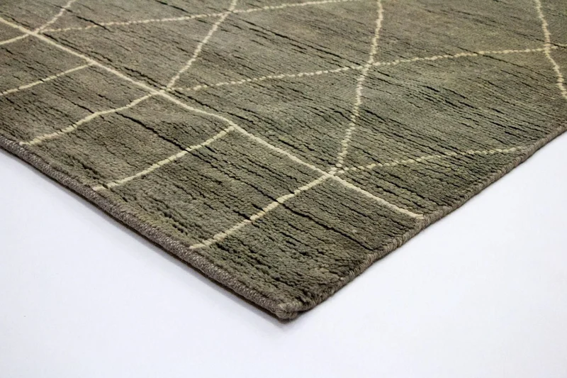 Designer Teppich 160x240cm - grau