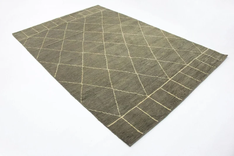 Designer Teppich 160x240cm - grau